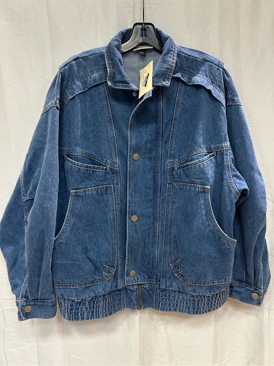Universal Thread Jackets & Blazers - Universal Thread Denim Bomber Jacket in Blue